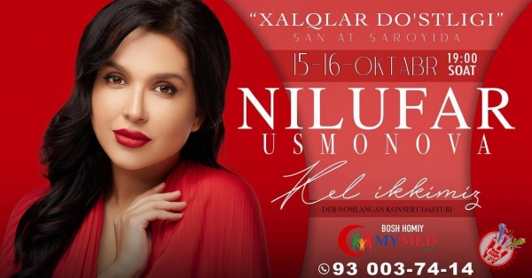 Nilufar Usmonova konsert 2022