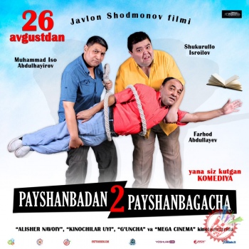 “Пайшанбадан пайшанбагача 2” узоқ кутилган кинокомедия премьераси яқин
