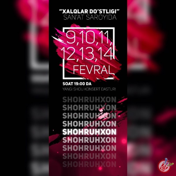 Shohruhhon konsert 2019