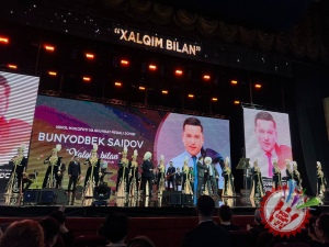 Бунёдбек Саидовнинг концертидан фоторепортаж