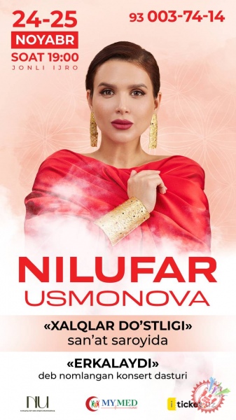 Nilufar Usmonova konsert 2023